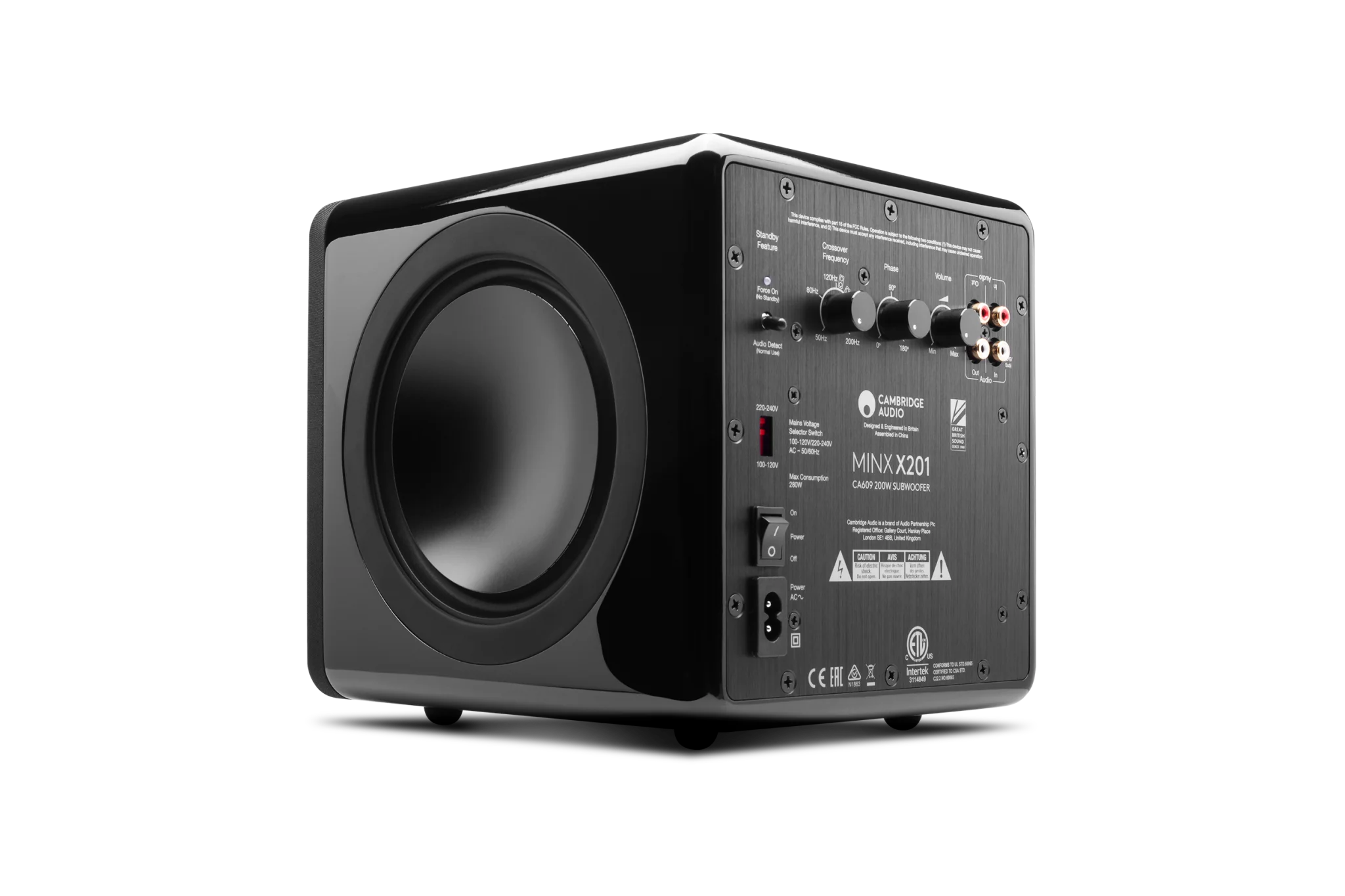 Cambridge Audio MINX S212 2.1 Channel Home Theater Speaker System with Subwoofer - Perfect for Home Office, Gaming & Movie Nights
