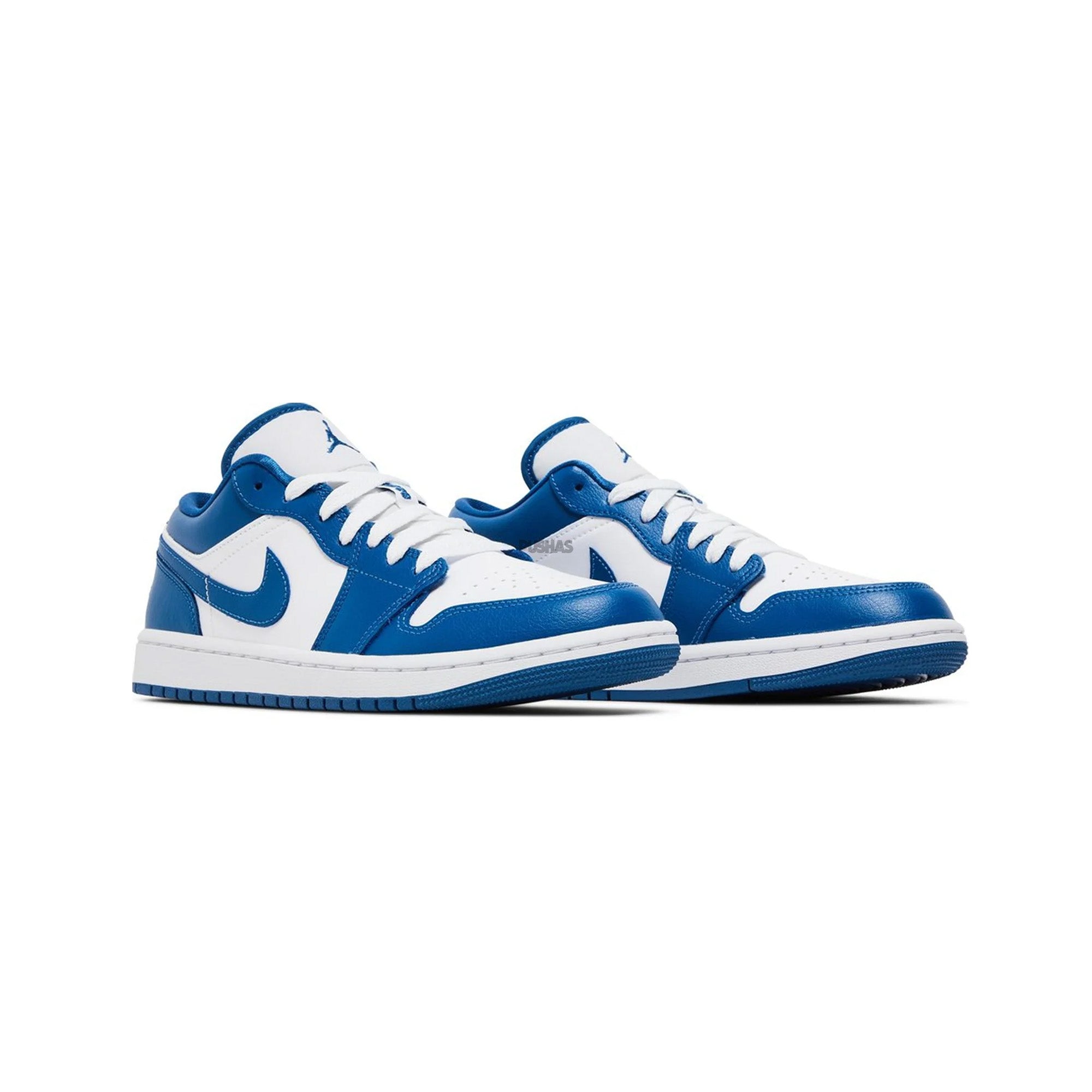 Air Jordan 1 Low 'Marina Blue' Women's Sneakers (2022) - Stylish Casual Shoes for Running, Walking & Everyday Wear