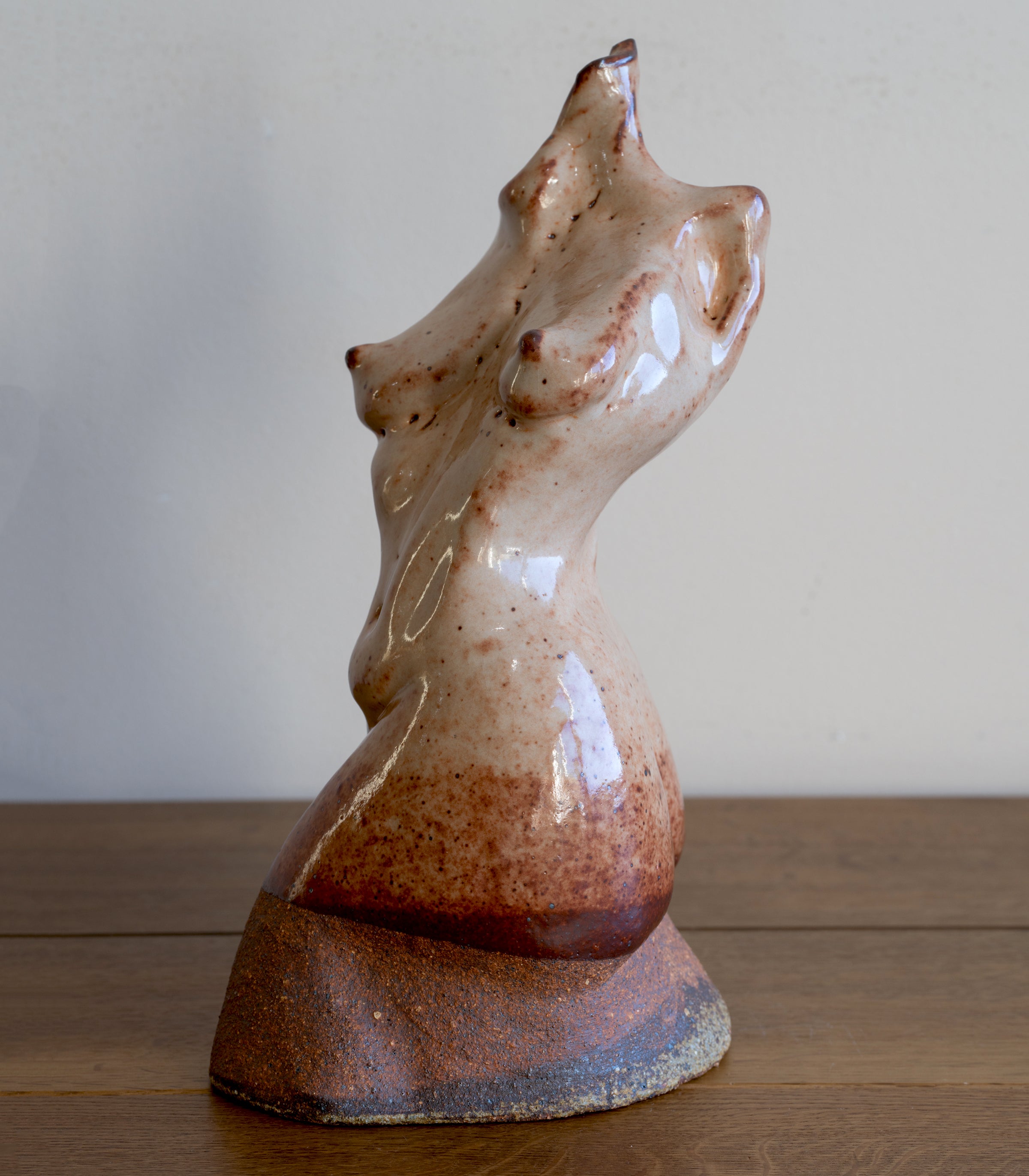 Exquisite Glazed Ceramic Sculpture - Handcrafted Home Decor Art Piece for Living Room, Office, or Gift Giving