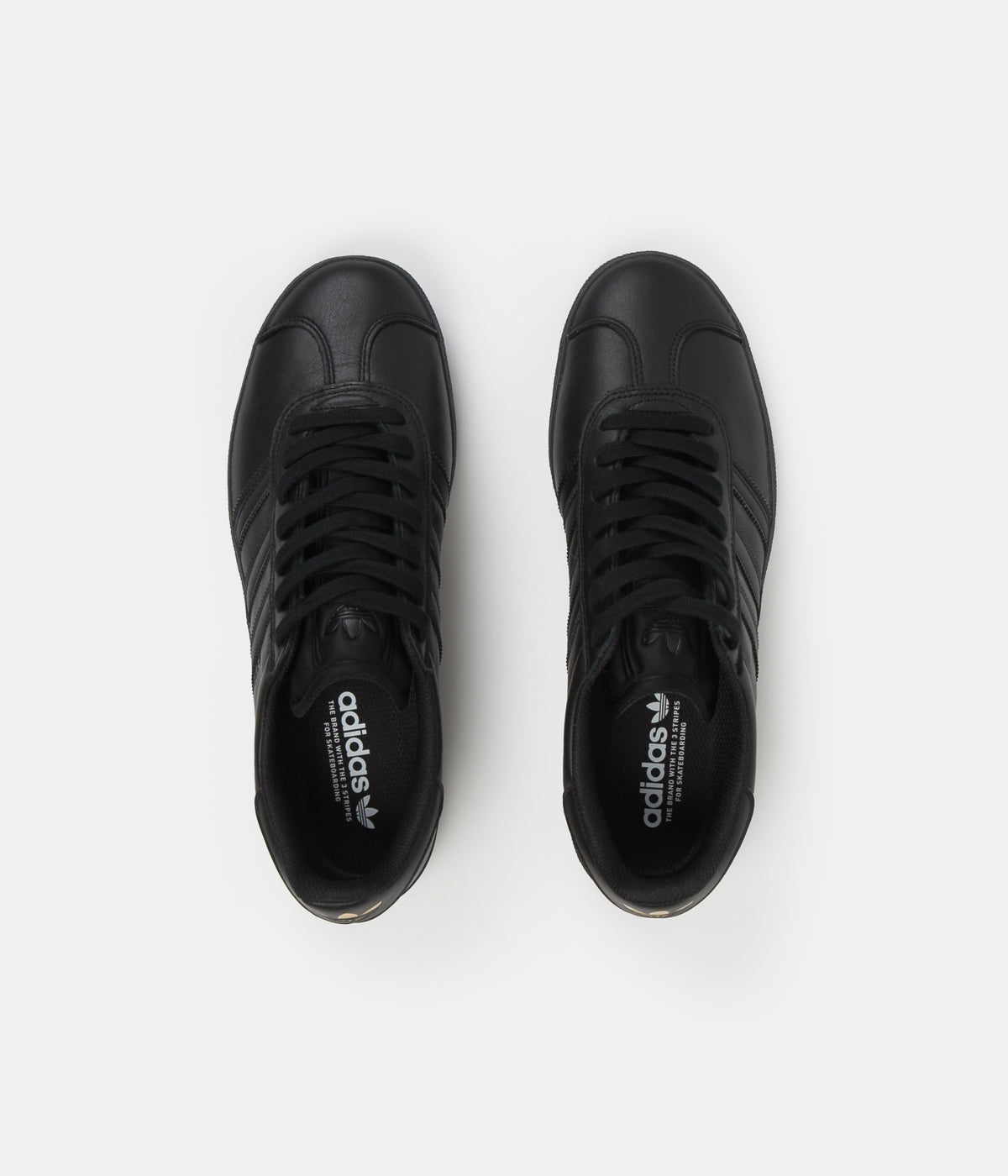 Adidas Gazelle ADV Sneakers - Core Black/Gold Metallic - Men's Running & Casual Shoes for Gym, Workout & Everyday Wear