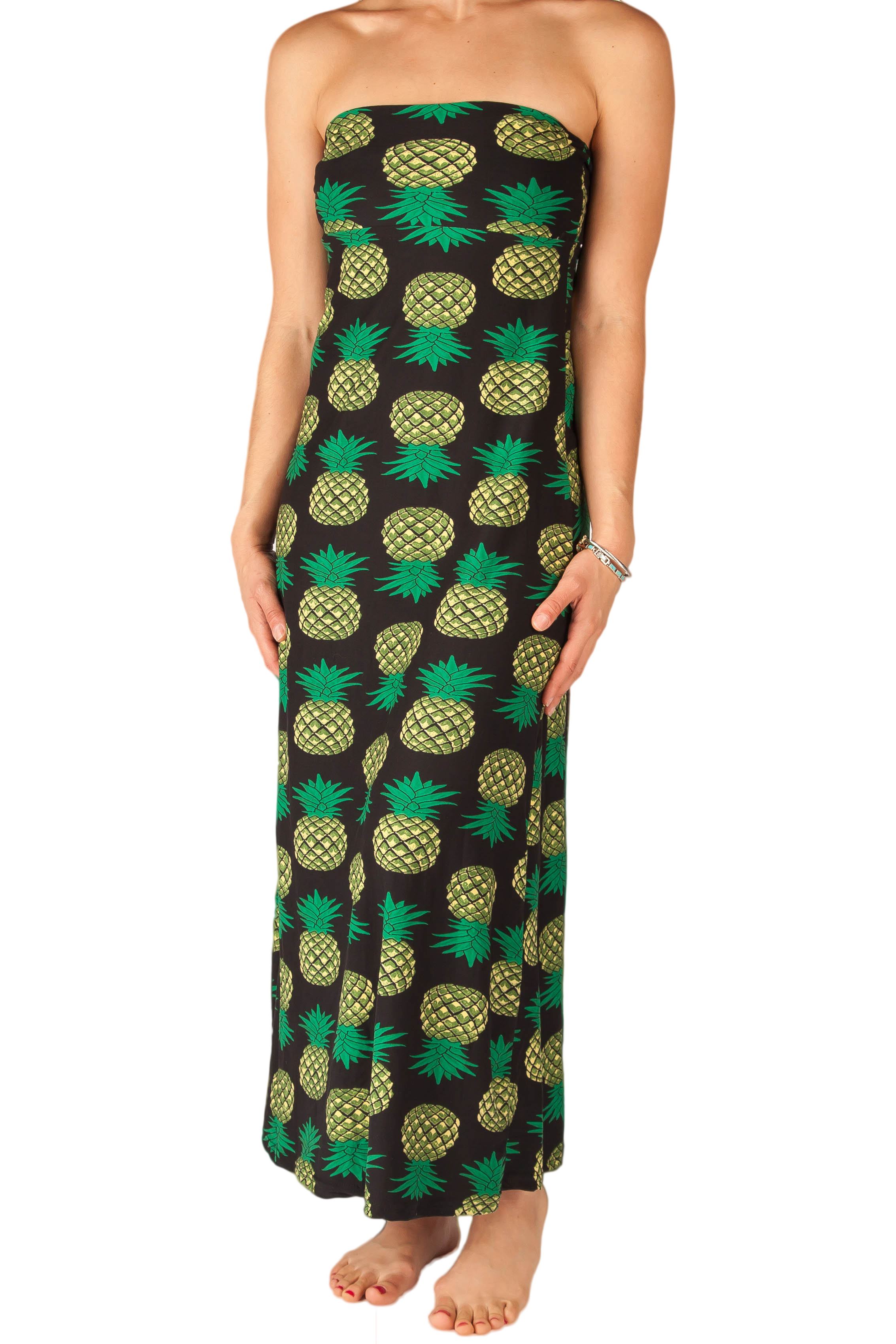 Aloha MAXI SKIRT - Floral Print Long Summer Skirt for Women | Beach Vacation, Luau Party, Casual Outfit