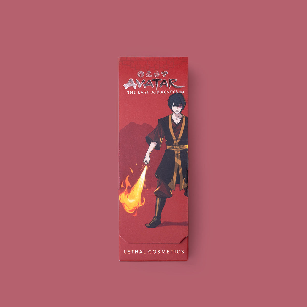 Avatar The Last Airbender Zuko Eyeliner Set - Waterproof Liquid Eyeliner with Brush for Cosplay & Halloween Makeup