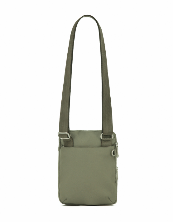 TOSCA TCA988 Anti-Theft Crossbody Bag for Women & Men - Secure Khaki Side Bag for Travel, Commuting & Daily Use