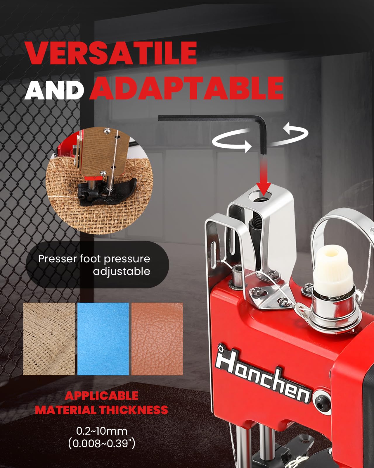 High Speed Industrial Bag Sewing Machine - Heavy Duty Bag Closer & Stitcher for Woven Kraft Paper, Sack, and Poly Bags | Perfect for Packaging, Agriculture, and Bulk Goods Sealing