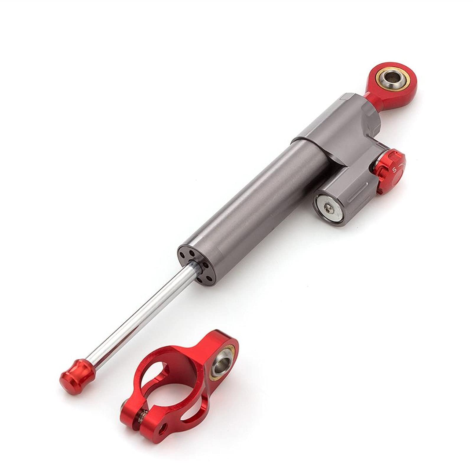 Universal CNC Aluminum Motorcycle Steering Damper Stabilizer for Yamaha MT09 MT07 YZF R1 R6 FZ1 XJR1300 - Enhances Safety & Control for Street & Track Riding