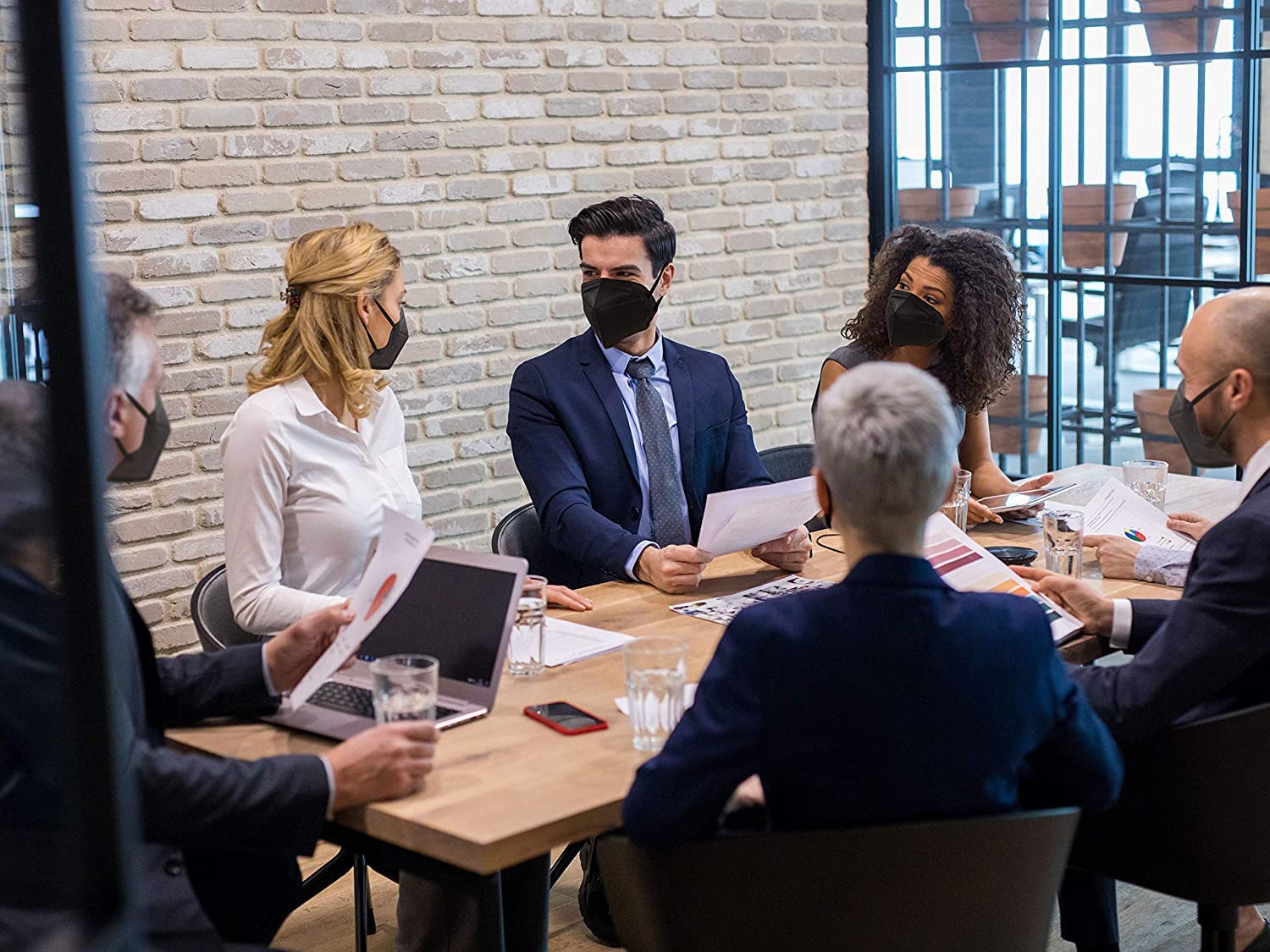 GreatDio (Pack of 10) NIOSH Approved N95 Respirator Masks - Individually Wrapped, 5-Layer Protection for Dust, Pollen & Particles - Ideal for Construction, Healthcare & Daily Protection