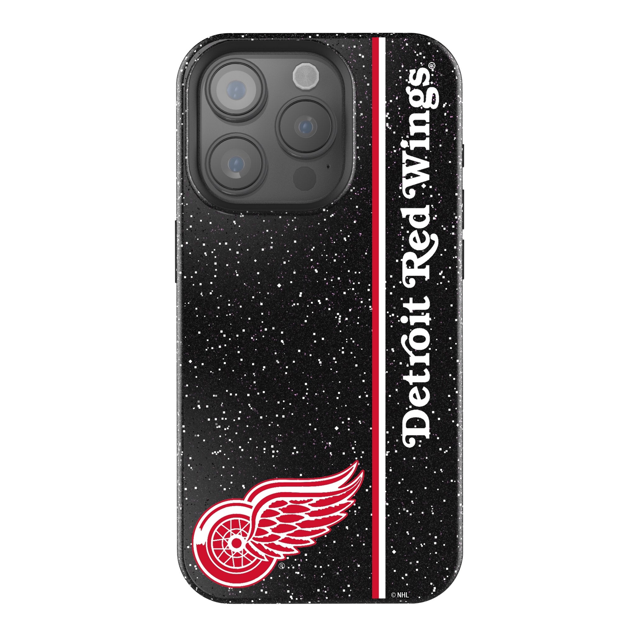 Detroit Red Wings NHL Hockey Team Bling Rhinestone Phone Case for iPhone & Samsung - Perfect for Fans, Games & Everyday Use