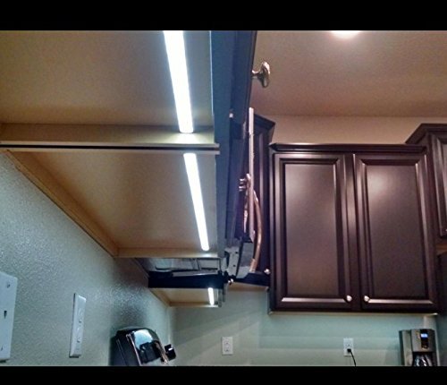 LightingWill 6.6ft/2M 20 Pack (131ft/40M) U-Shaped Aluminum LED Channel System for LED Strip Lights - 9x17mm Silver Profile with White Diffuser Cover, End Caps & Mounting Clips - Perfect for Home, Kitchen, Cabinet, and Commercial Lighting