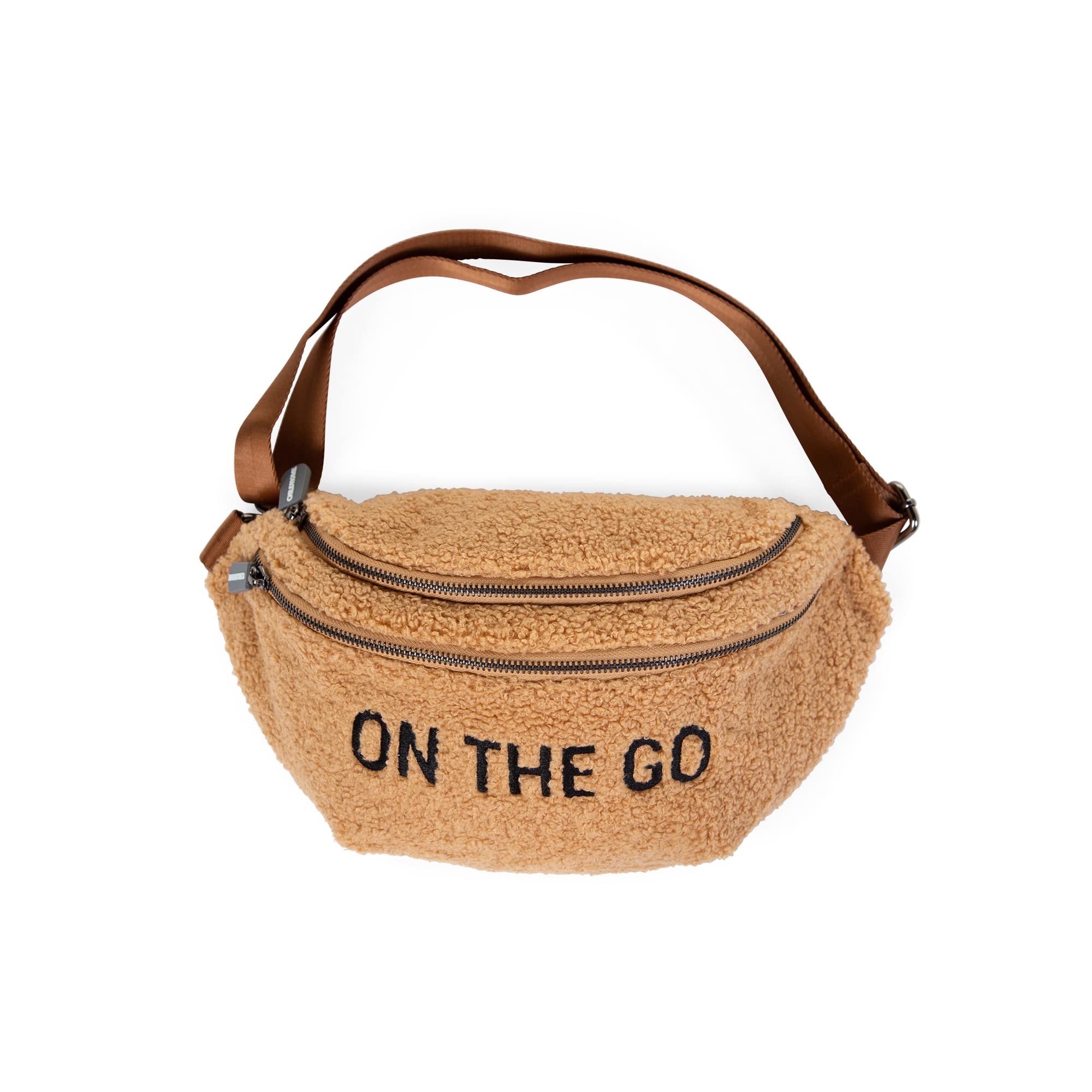 Teddy Brown Fanny Pack for Women - Crossbody Belt Bag for Travel & Outdoors