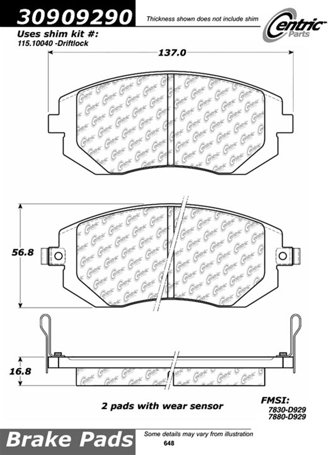 Stoptech Performance Brake Pads - High-Performance Braking for Cars & Trucks | Ideal for Racing, Daily Driving & Heavy-Duty Use