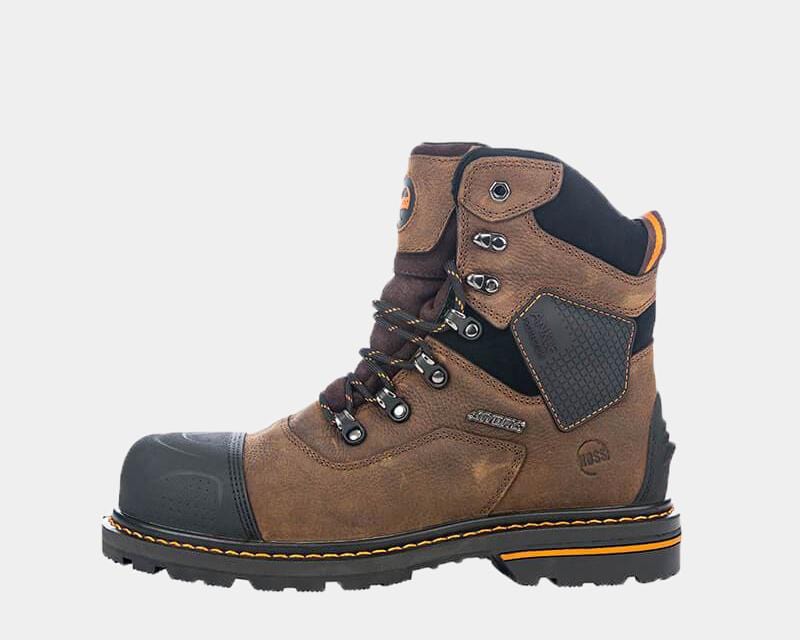 Range 6 Soft Toe Work Boots - Comfortable & Durable Safety Shoes for Construction, Landscaping & Outdoor Work