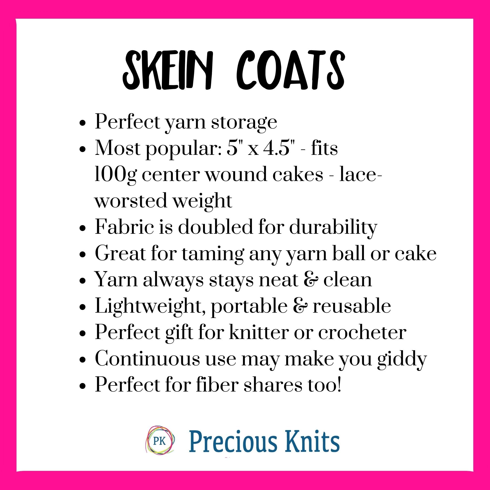 Premium Knitting and Crochet Yarn Holder - Soft Skein Coat for Smooth Yarn Management | Perfect for Knitting, Crocheting & Crafting at Home or On-The-Go