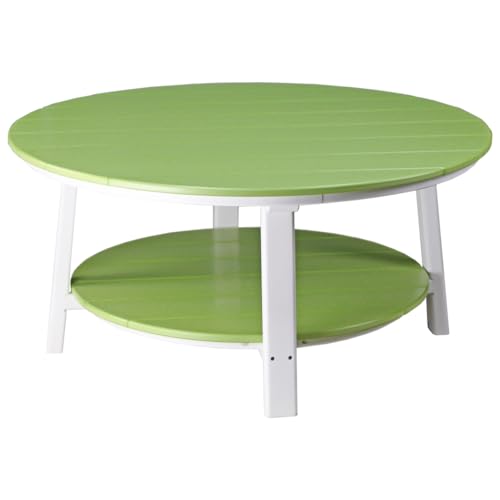 Lime Green & White