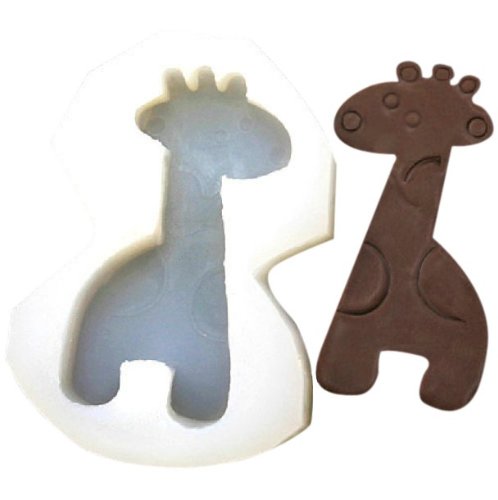 Premium Silicone Giraffe Chocolate Mold - Candy & Fondant Molds for Baking, DIY Treats, Party Favors - Perfect for Birthday Cakes, Cupcake Toppers & Chocolate Making