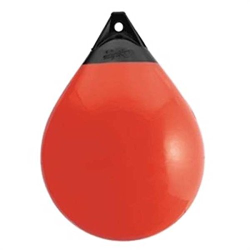 AMRP-A3RED 17-Inch Polyform A-Series Marine Buoy - Red Boat Fender for Docking, Mooring & Water Safety