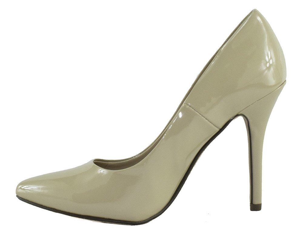 Stylish Women's Pointed Toe Slip-On High Heel Pumps for Formal Events, Date Nights & Office Wear - Comfortable Dress Shoes for Parties, Weddings & Professional Occasions