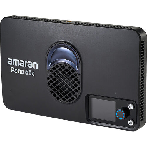 Amaran Pano 60c RGB COB LED Light Panel Kit (Charcoal) - Professional Photography & Video Lighting for YouTube, Studio, Live Streaming