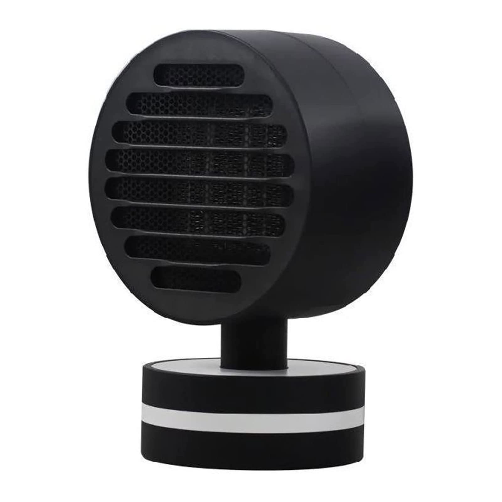 WYKDL Mini Electric Space Heater 500W - Fast Heating, Overheat & Tip-Over Protection - Portable Heater for Bedroom, Living Room, Office - Ideal for Winter Warmth & Small Space Heating (Black)