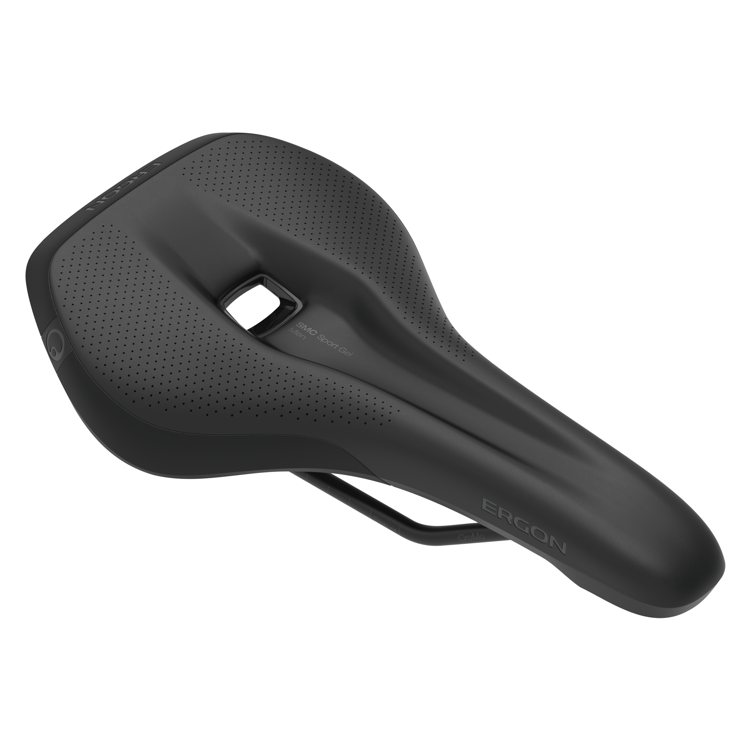 Ergon SMC Sport Gel Men's Bike Saddle - Comfortable Cycling Seat for Mountain & Road Bikes - Perfect for Long Distance Riding & Commuting