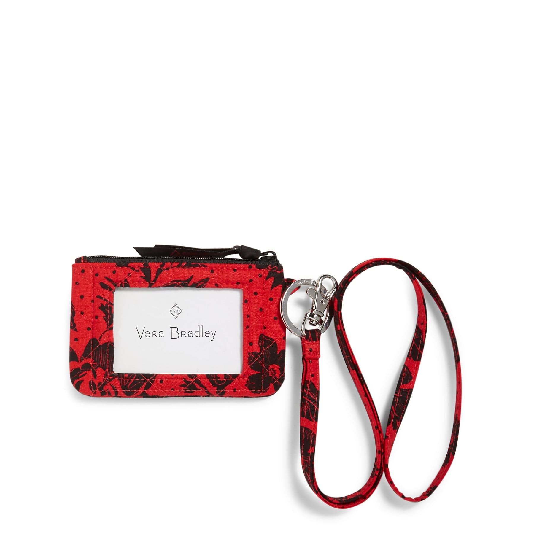 Custom Collegiate Zip ID Lanyard with Keychain - Durable School & Work Badge Holder for Students, Teachers & Professionals - Perfect for Campus, Office & Events