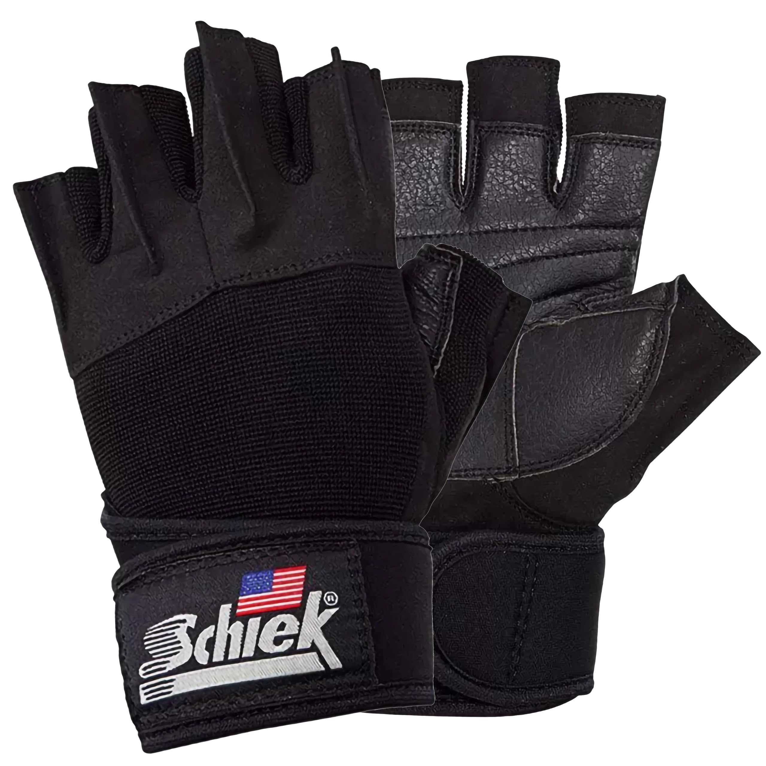 Schiek Sports 530 Platinum Weight Lifting Gloves for Gym, CrossFit & Workout - Breathable & Padded Training Gloves for Men & Women - Perfect for Weightlifting, Powerlifting & Strength Training