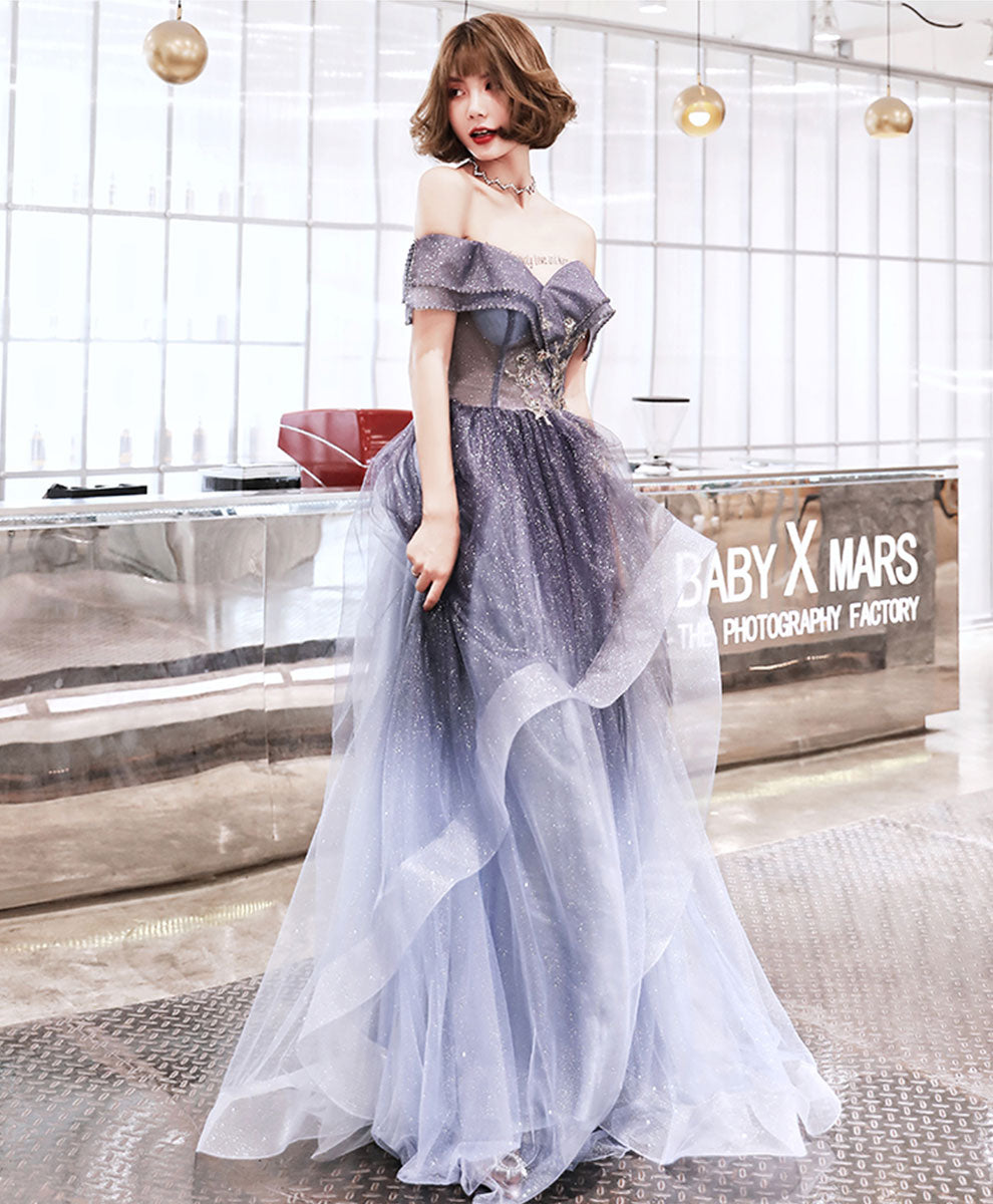 Elegant Purple Sweetheart Tulle Long Prom Dress for Women - Perfect for Evening Gala, Homecoming Dance & Special Occasions