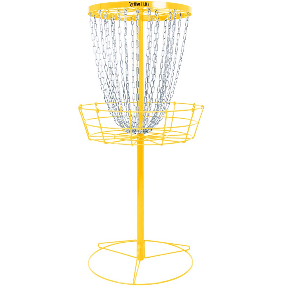 Premium Portable Disc Golf Basket - Professional Practice Target for Outdoor Backyard & Park Games | Perfect for Beginners & Advanced Players