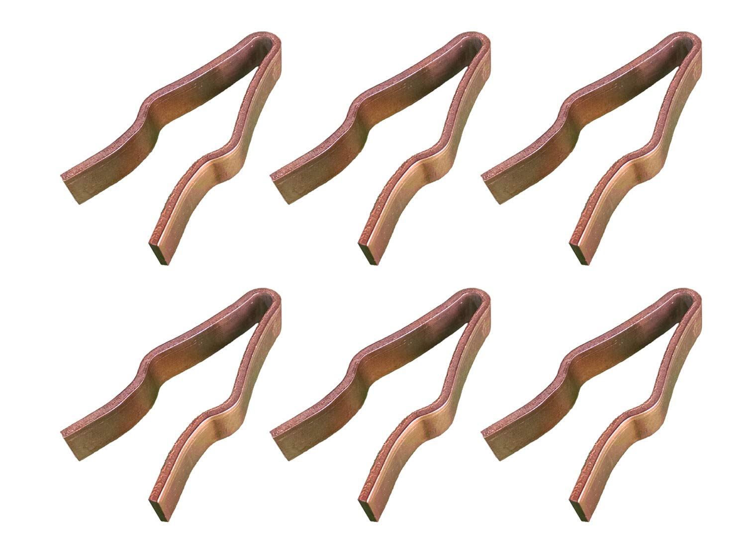 Gannon Box Shank Spring Clips - K-1306 - Set of 6 Heavy Duty Spring Clips for Automotive, HVAC, and Industrial Applications - Secure Fastening Solution for Panels, Ducts, and Machinery