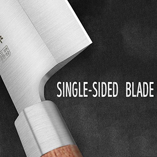 Premium Japanese Deba Knife 18cm - High Carbon Steel Fish Head & Salmon Knife for Sashimi, Sushi & Cooking - Perfect for Professional Chefs & Home Cooks