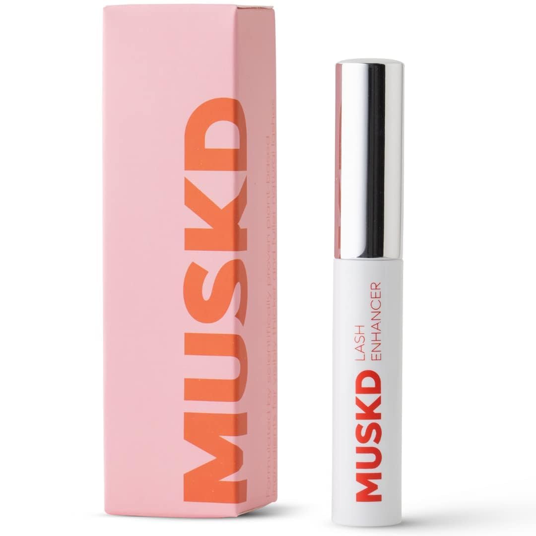 Best Eyelash Growth Serum for Longer, Thicker Lashes & Brows | Natural Vegan Cruelty-Free Lash Enhancer | Gentle Formula (3ml) | Perfect for Nighttime Routine & Special Occasion Makeup
