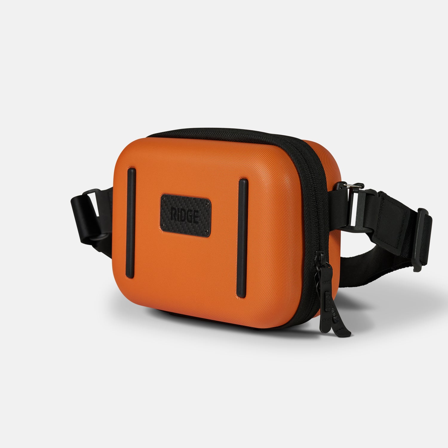 Basecamp Orange Hardshell Sling Backpack - Waterproof & Durable Outdoor Hiking Bag for Camping, Travel & Daily Use
