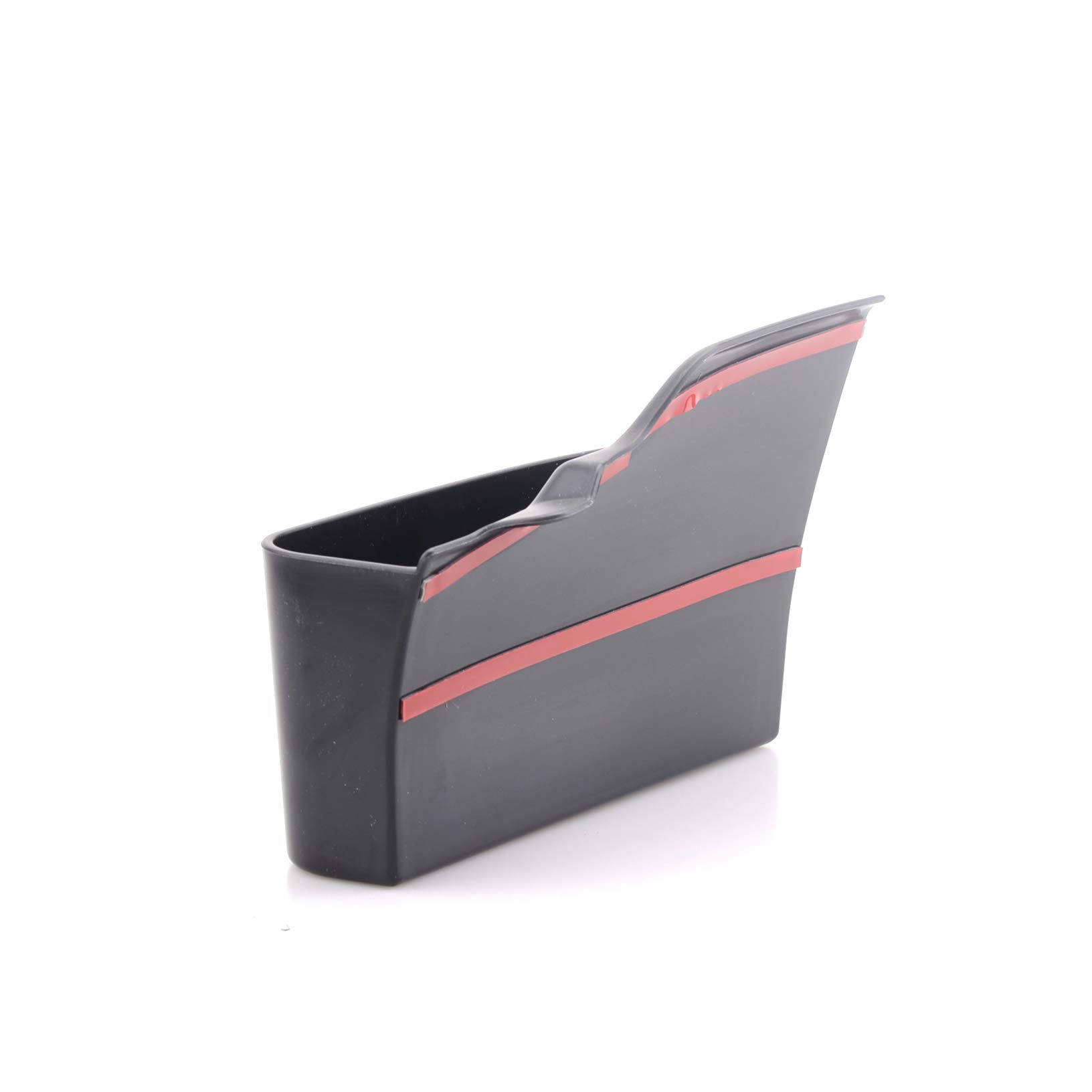 Jeep Wrangler JL JLU & Gladiator JT Gear Shift Console Organizer - 2Pcs Black Side Storage Box Tray for 2018-2020 Models | Interior Accessories for Phones, Keys & Small Items | Perfect for Off-Road Adventures & Daily Commutes