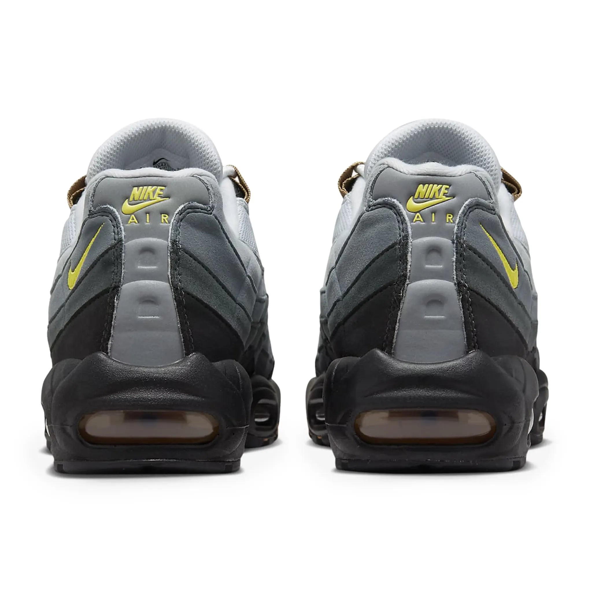 Nike Air Max 95 Icons Yellow Strike Running Shoes for Men - Lightweight Cushioned Sneakers for Jogging, Gym Workouts & Casual Wear