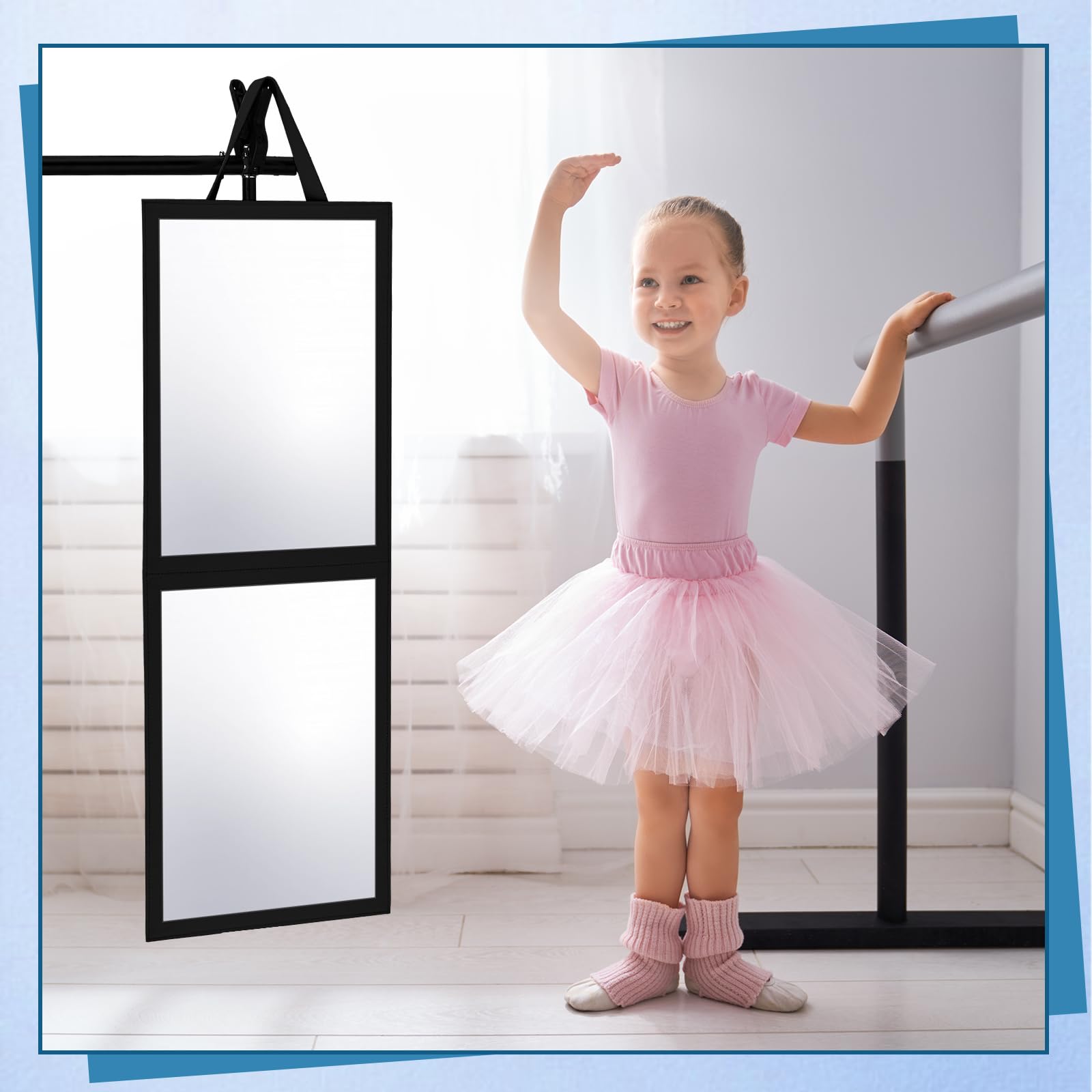 Foldable Travel Hanging Mirror 33.5