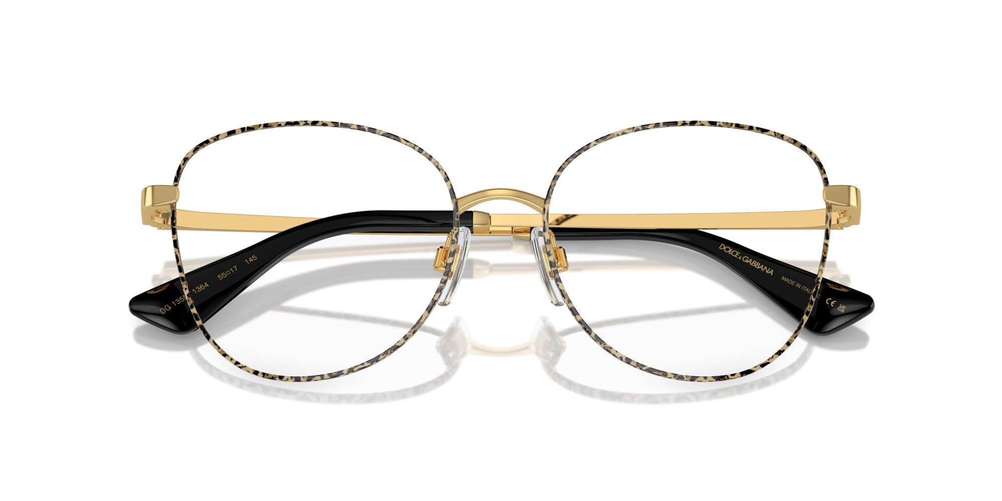 Dolce&Gabbana DG1355 Designer Sunglasses - Polarized UV Protection Luxury Fashion Eyewear for Men & Women | Perfect for Beach, Driving & Outdoor Activities