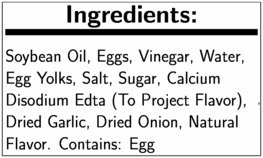 Ventura Foods Classic Gourmet Select Extra Heavy Duty Mayonnaise - Bulk 7.3lb Jar (4-Pack Case) | Perfect for Restaurants, Catering & Large Family Gatherings