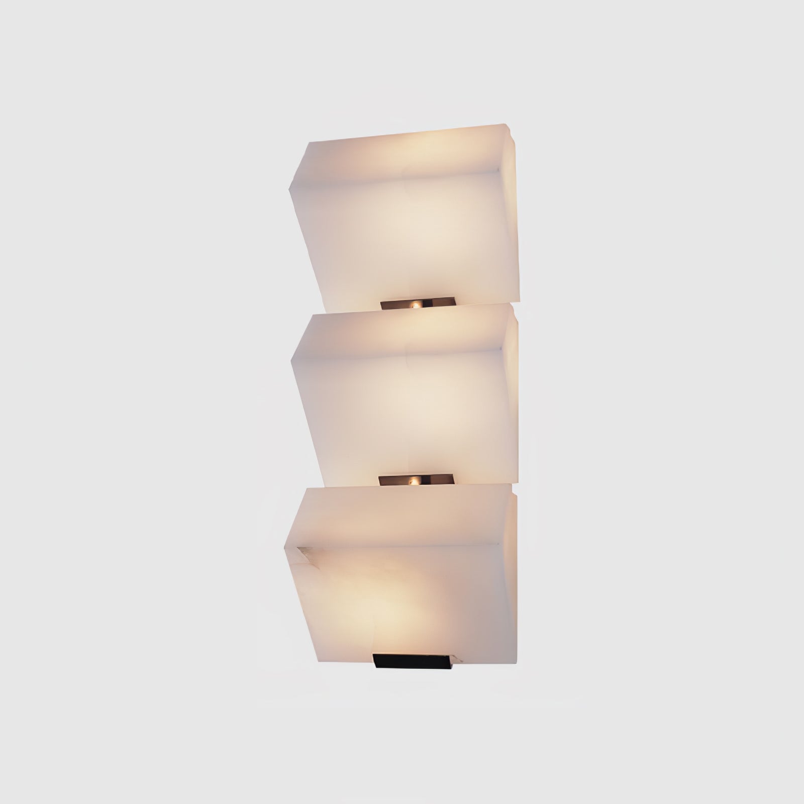 Elegant Alabaster Staircase Wall Lamp - Modern Hallway Lighting Fixture for Home Decor | Perfect for Stairwells, Entryways, and Corridors