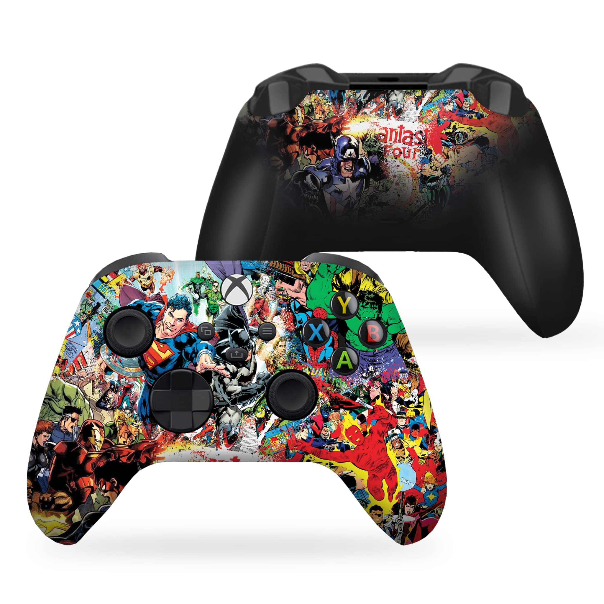 Custom Wireless Xbox Controller for Xbox One & Series X/S - Permanently Hydro-Dipped Comic Design (Not Just a Skin) | Made in USA | Perfect for Gaming, Collecting & Gift Giving