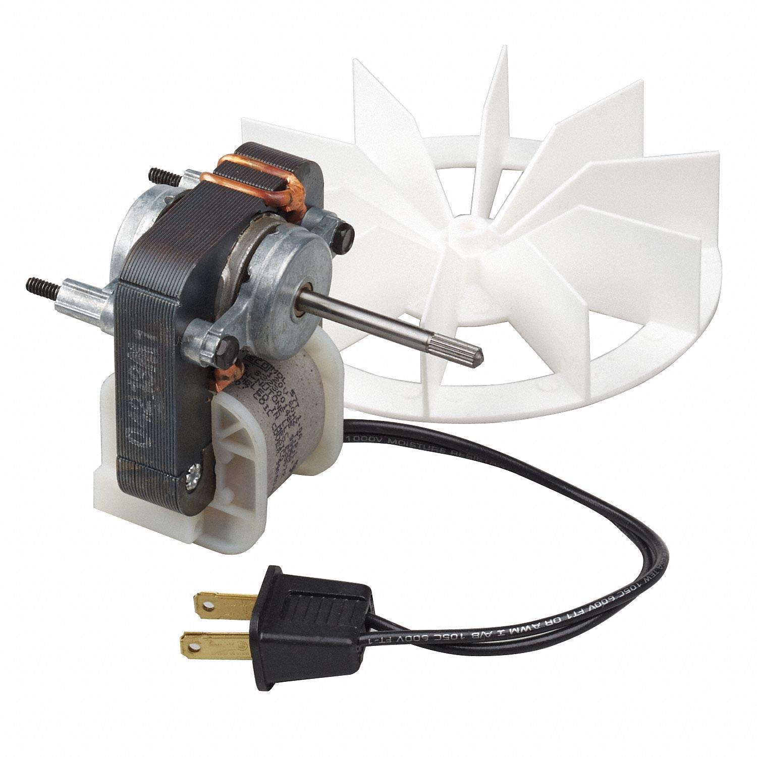 Broan 97012039 Bathroom Vent Fan Motor & Blower Wheel Replacement Part - Quiet Exhaust Fan for Home, Office & Commercial Use