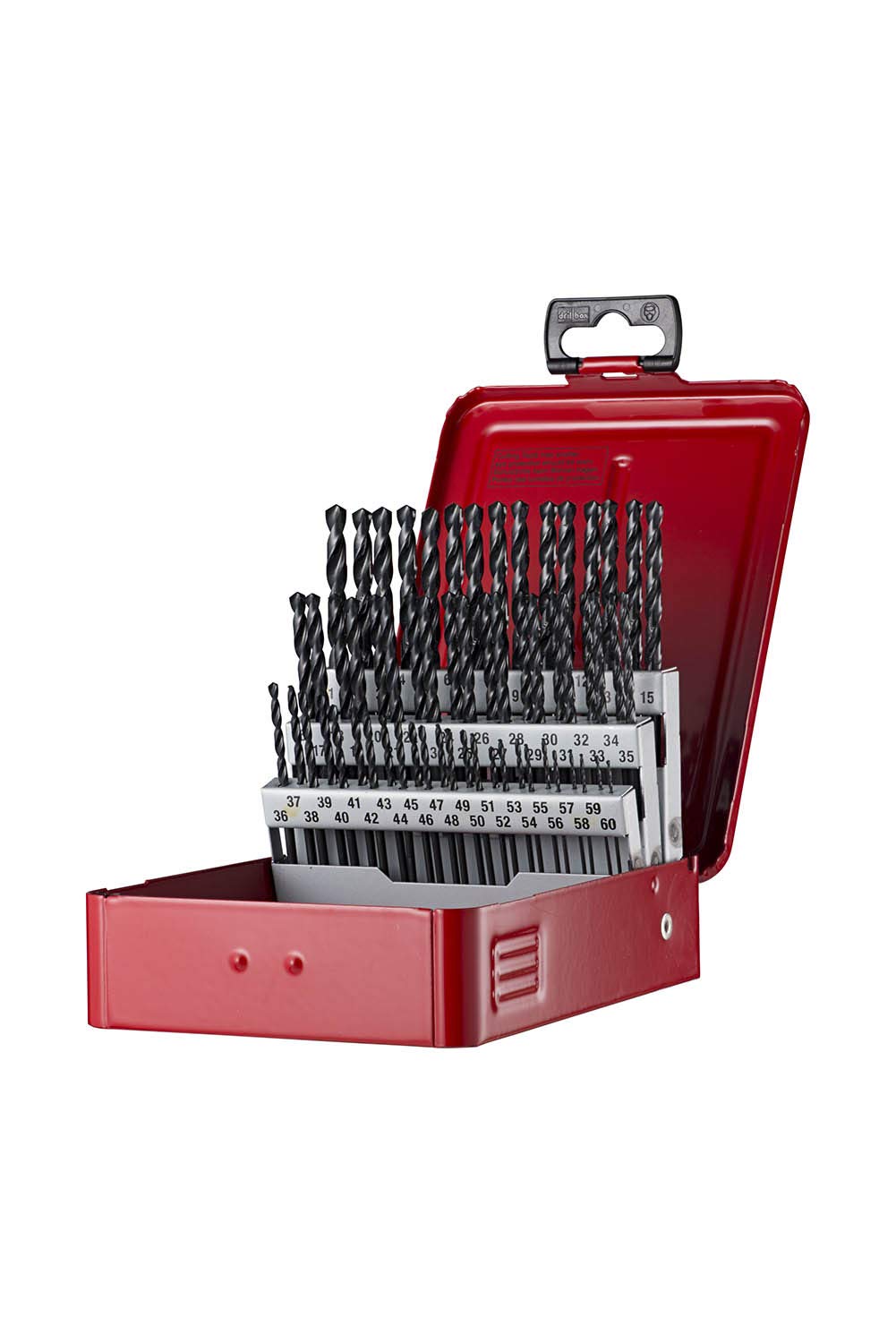 Dormer A19012 High-Speed Steel Jobber Drill Bit Set (No. 1-60) - Precision Metal & Wood Drilling for DIY Projects & Professional Workshops