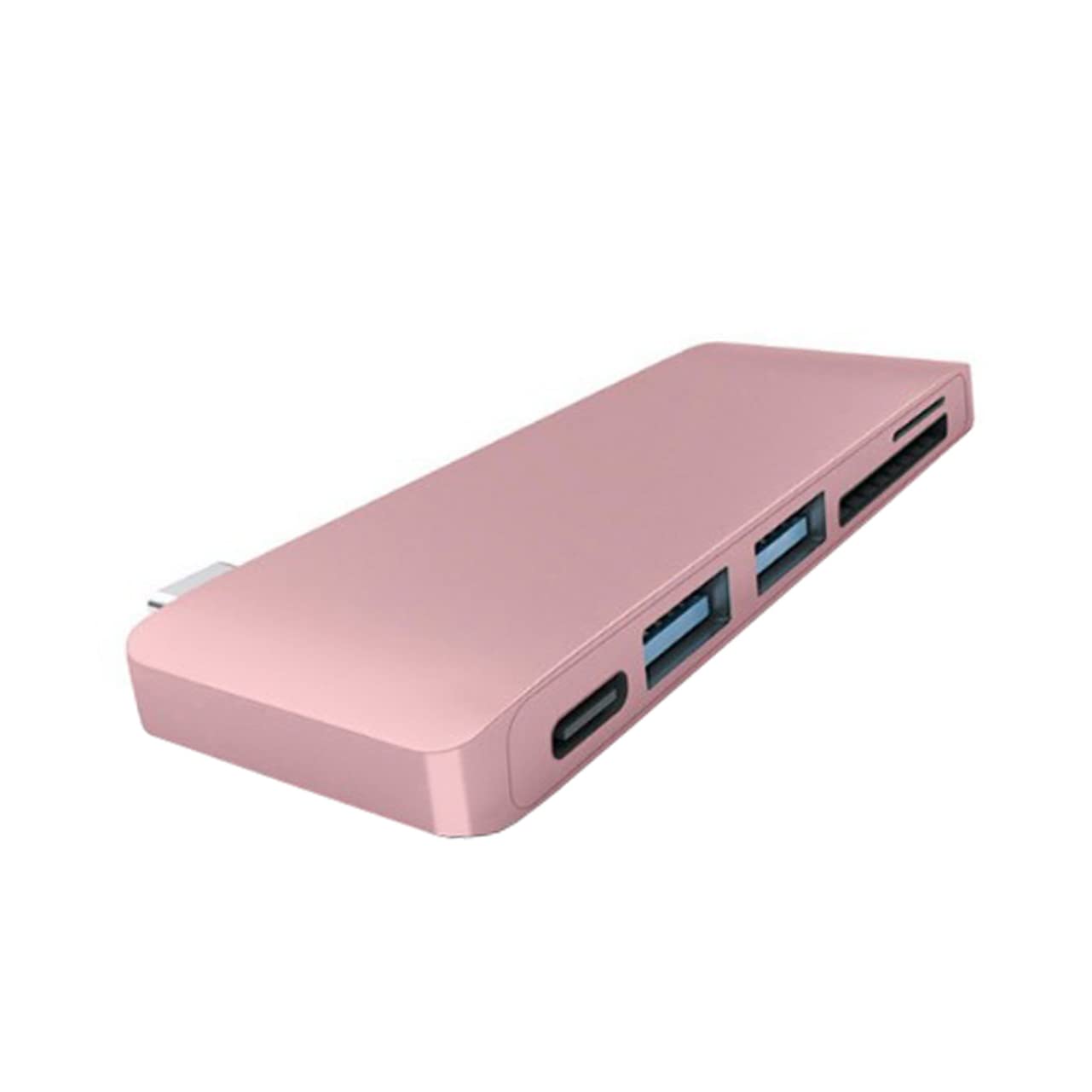 Homoyoyo 5-in-1 USB 3.0 Hub with SD/TF Card Reader & 60W PD Charging Port - Compact Multi-Port Adapter for MacBook Pro/Air, Dell XPS, HP Laptops (2015-2023 Models) - Perfect for Home Office, Travel & Gaming Setup