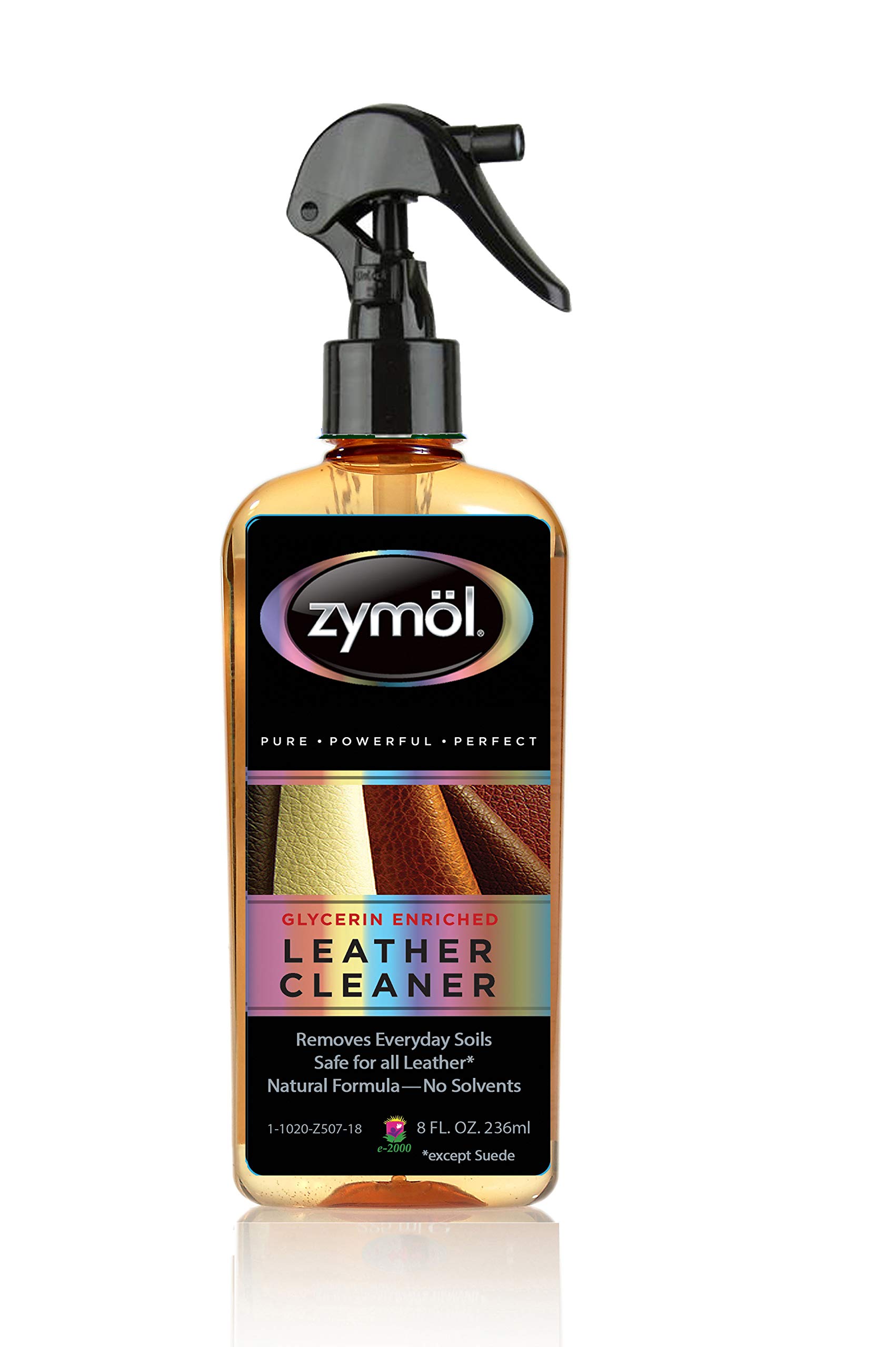 ZYMÖL Factory Original Leather Cleaner™ - Premium Leather Cleaner for Cars, Furniture & Bags | Restores & Protects Genuine Leather | Ideal for Auto Detailing, Home Care & Luxury Accessories
