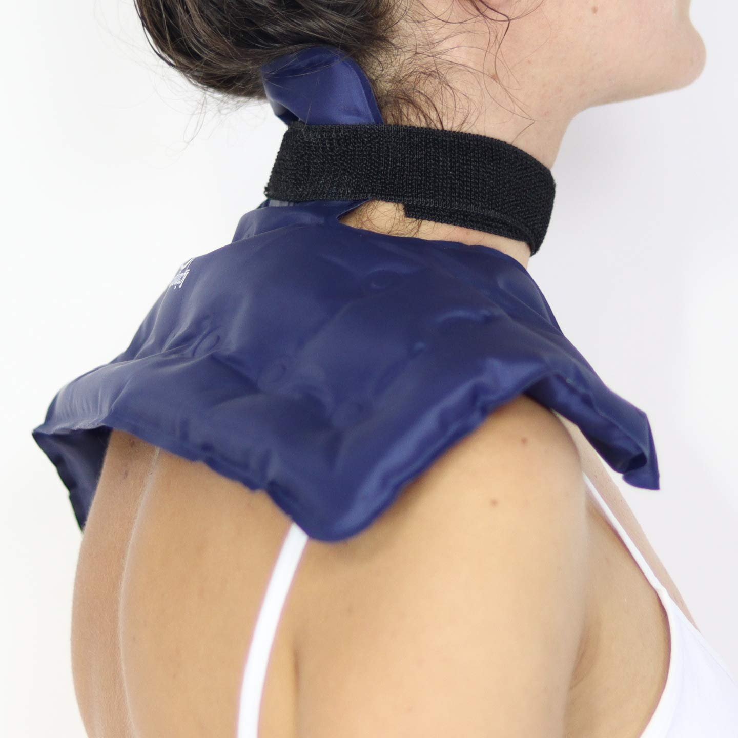 Hot & Cold Gel Pack for Neck Pain Relief - 750g Reusable Therapy Pad for Muscle Soreness, Migraine & Injuries - Perfect for Home, Office & Sports Recovery