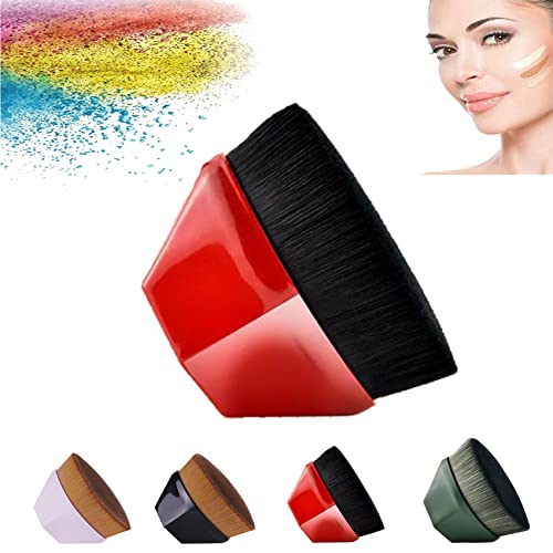 2022 New Makeup Foundation Brushes Set - Flat Top Kabuki Brush, High-Density Seamless Foundation Brush for BB Cream & Liquid Makeup | Perfect for Professional Makeup Artists & Home Use | Portable Travel-Friendly Design for Flawless Application