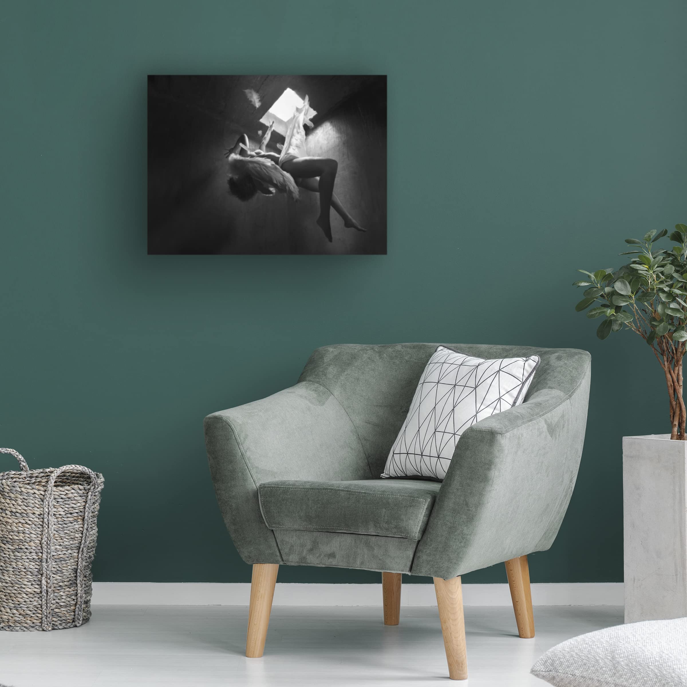 Trademark Fine Art 'Beginning' Canvas Art by Petar Lupic - Modern Abstract Wall Decor for Living Room, Bedroom & Office - Perfect Gift for Art Lovers