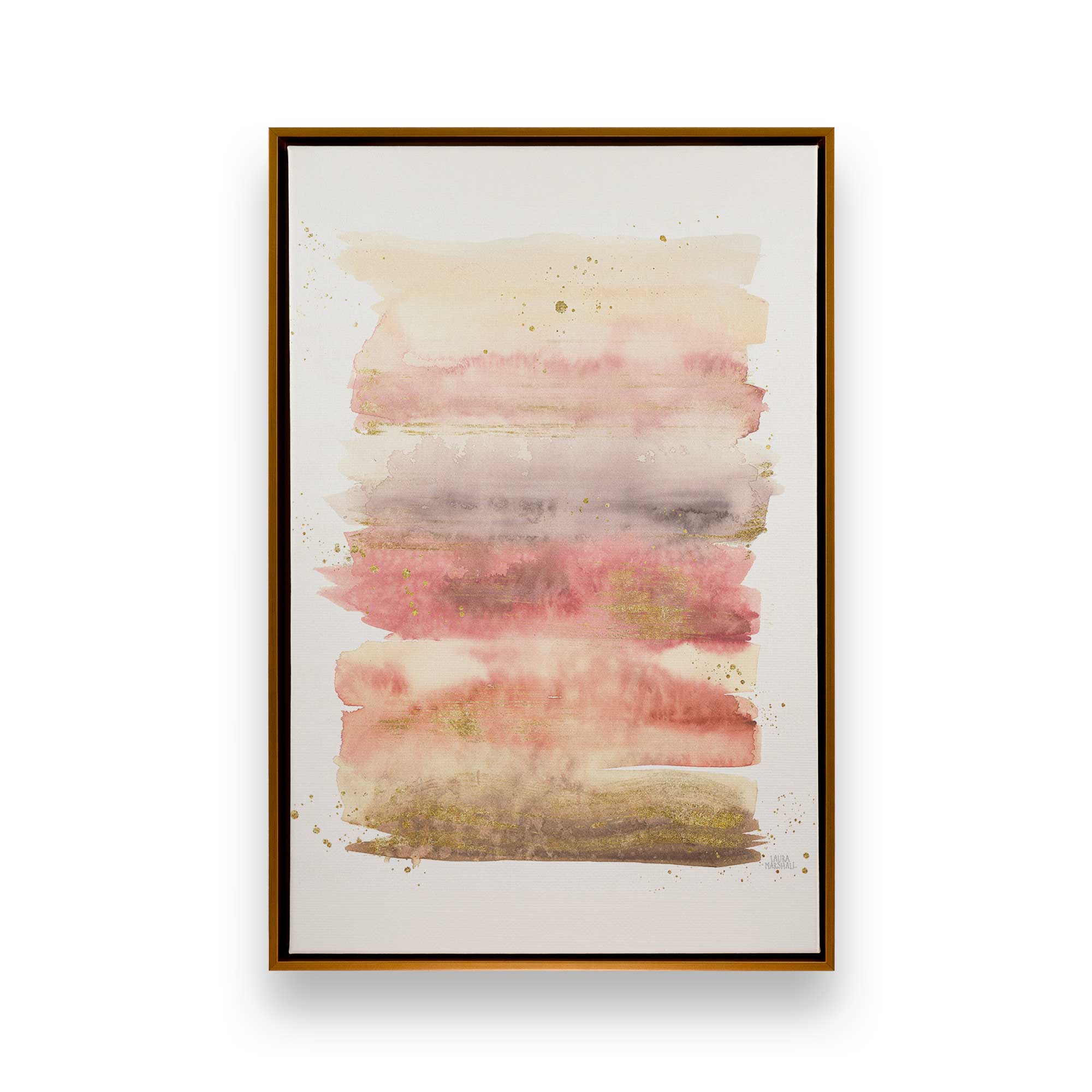 Golden Dawn v1 Canvas Print - Modern Wall Art for Living Room, Bedroom & Office Decor