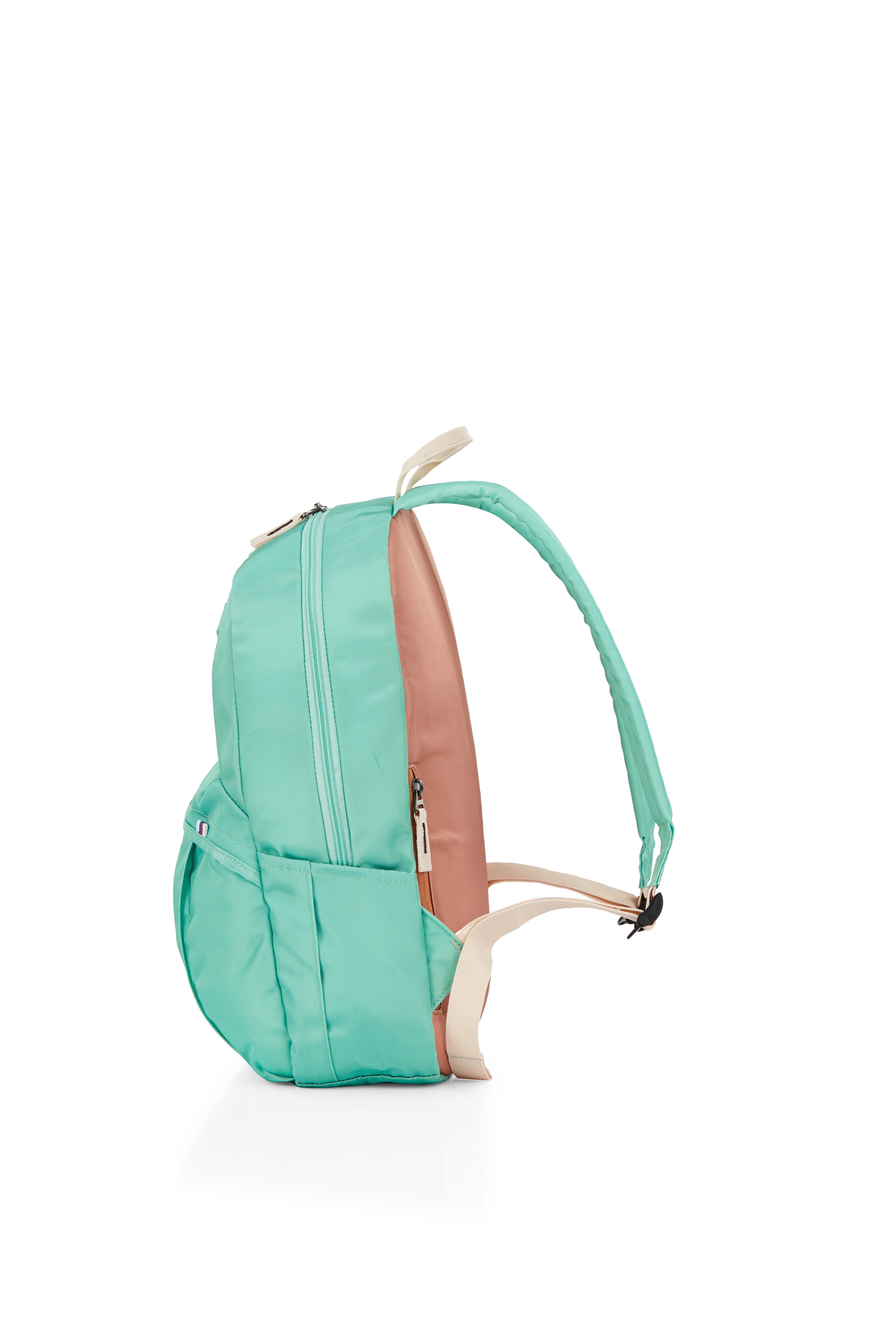 American Tourister RUDY Small Fashion Backpack - Lightweight Travel Daypack for Women & Teens, Water-Resistant School Bag (Ice Mint) - Perfect for College, Commuting & Weekend Getaways