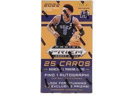 2022 Panini Prizm Basketball Draft Picks H2 Hobby Box - Collectible Trading Cards for NBA Fans & Sports Memorabilia Collectors - Perfect for Card Shows, Investments, and Display Collections