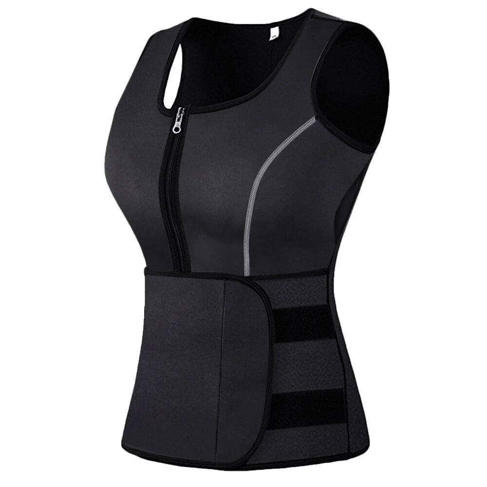 mpeter Women's Sweat Vest - Slimming Body Shaper for Weight Loss & Toning | Perfect for Workouts, Gym & Postpartum Recovery