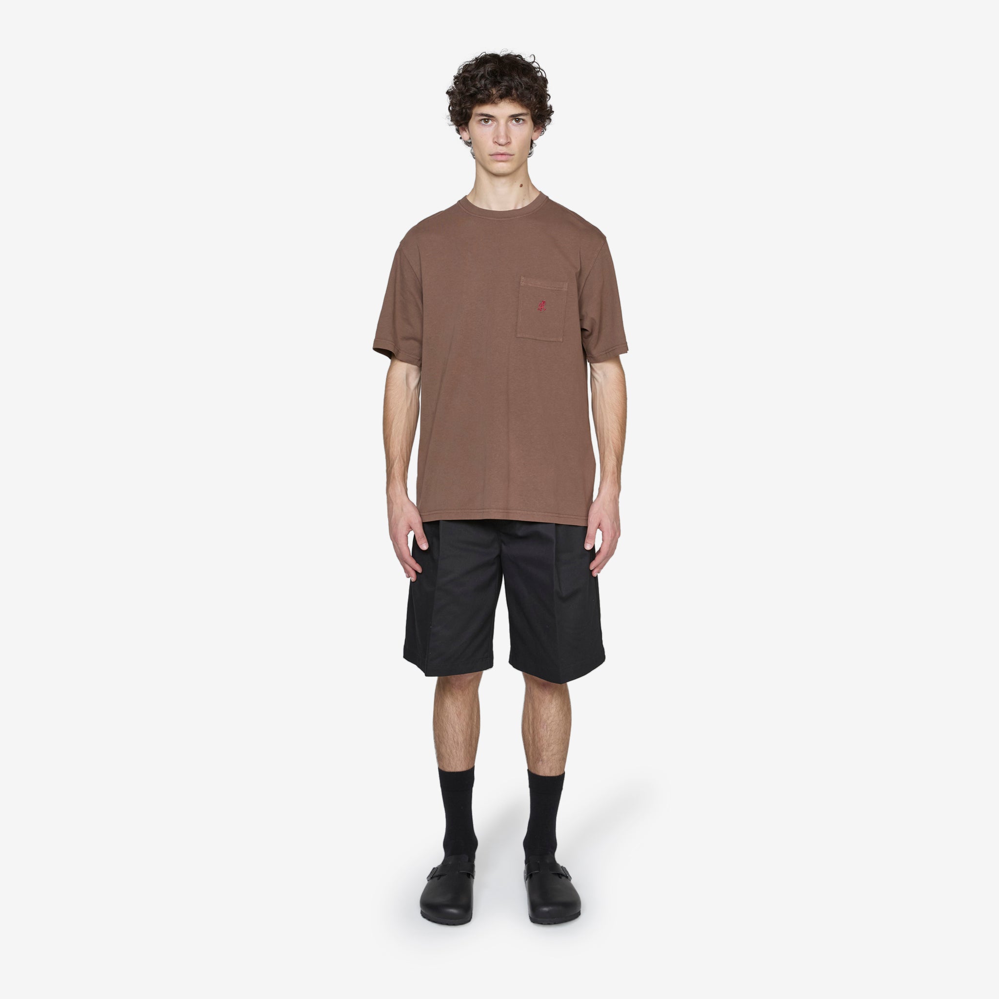 Pigment Dyed Brown T-Shirt for Men & Women - Soft Vintage Style Cotton Tee - Perfect for Casual Wear, Street Style & Everyday Outfits